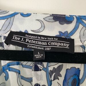 The J. Peterman Company Floral Caftan